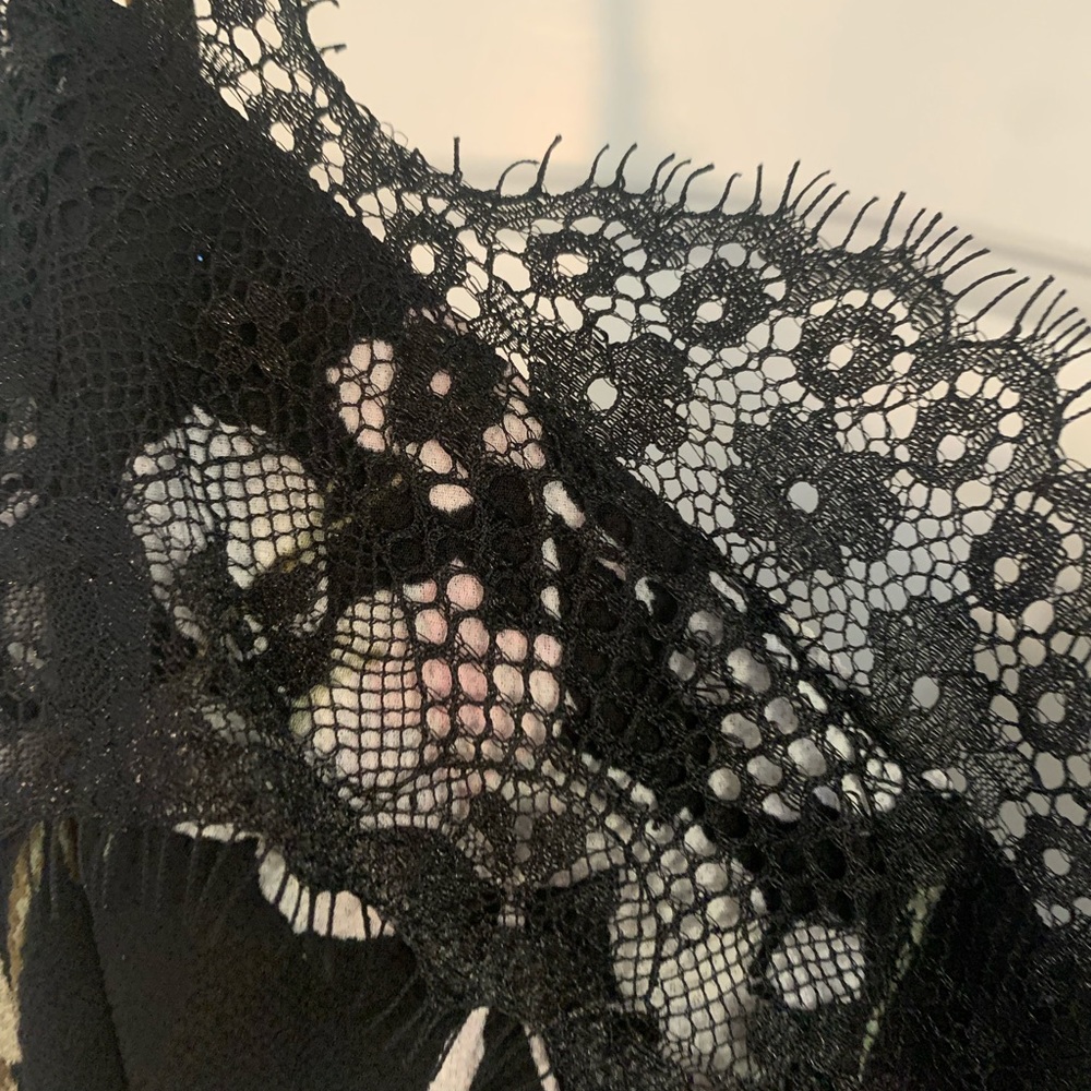 Premier Amour black floral dress